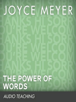 The Power of Words - Audiobook